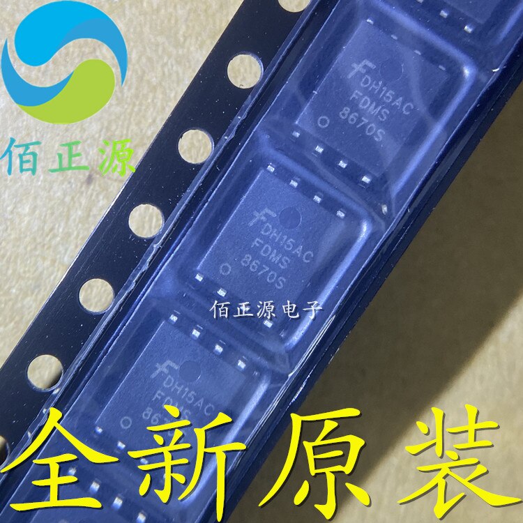   FDMS8670S FDMS8670 SMD DFN5X6 N-ä MOS FET, 10 